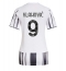 Juventus Dusan Vlahovic #9 Heimtrikot Frauen 2025-26 Kurzarm Juventus Dusan Vlahovic #9 Heimtrikot Frauen 2025-26 Kurzarm