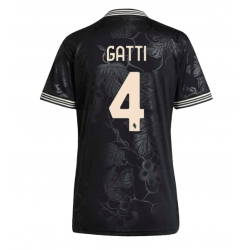 Juventus Federico Gatti #4 3rd trikot Frauen 2025-26 Kurzarm