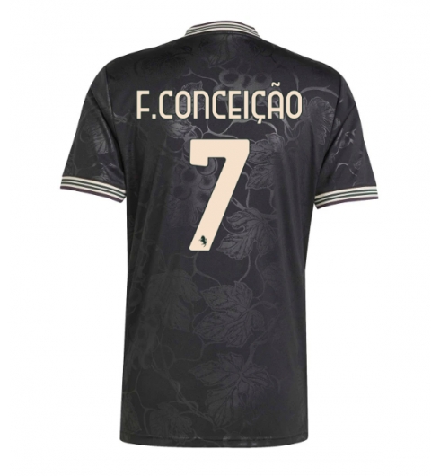 Juventus Francisco Conceicao #7 3rd trikot 2025-26 Kurzarm Juventus Francisco Conceicao #7 3rd trikot 2025-26 Kurzarm