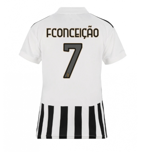 Juventus Francisco Conceicao #7 Heimtrikot Frauen 2026-27 Kurzarm Juventus Francisco Conceicao #7 Heimtrikot Frauen 2026-27 Kurzarm