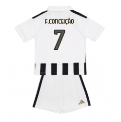 Juventus Francisco Conceicao #7 Heimtrikot Kinder 2026-27 Kurzarm (+ kurze hosen)