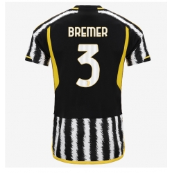 Juventus Gleison Bremer #3 Heimtrikot 2023-24 Kurzarm