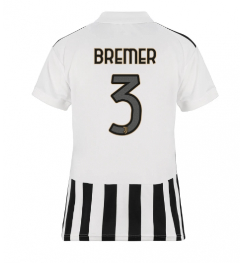 Juventus Gleison Bremer #3 Heimtrikot Frauen 2026-27 Kurzarm Juventus Gleison Bremer #3 Heimtrikot Frauen 2026-27 Kurzarm
