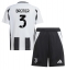 Juventus Gleison Bremer #3 Heimtrikot Kinder 2024-25 Kurzarm (+ kurze hosen)