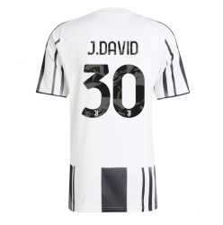 Juventus Jonathan David #30 Heimtrikot 2025-26 Kurzarm