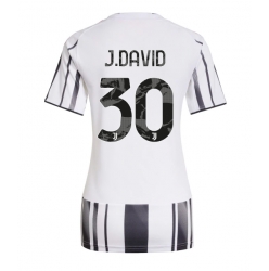 Juventus Jonathan David #30 Heimtrikot Frauen 2025-26 Kurzarm