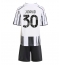Juventus Jonathan David #30 Heimtrikot Kinder 2025-26 Kurzarm (+ kurze hosen)
