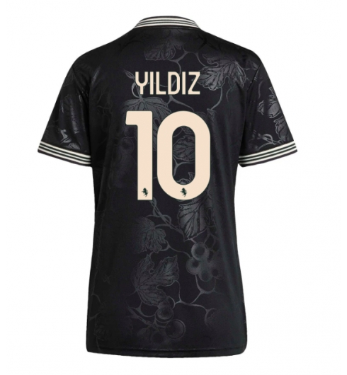Juventus Kenan Yildiz #10 3rd trikot Frauen 2025-26 Kurzarm Juventus Kenan Yildiz #10 3rd trikot Frauen 2025-26 Kurzarm