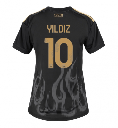 Juventus Kenan Yildiz #10 3rd trikot Frauen 2026-27 Kurzarm Juventus Kenan Yildiz #10 3rd trikot Frauen 2026-27 Kurzarm