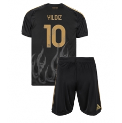 Juventus Kenan Yildiz #10 3rd trikot Kinder 2026-27 Kurzarm (+ kurze hosen)