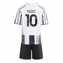 Juventus Kenan Yildiz #10 Heimtrikot Kinder 2025-26 Kurzarm (+ kurze hosen)