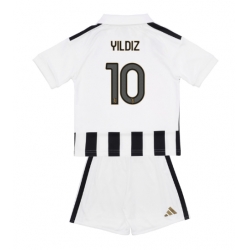 Juventus Kenan Yildiz #10 Heimtrikot Kinder 2026-27 Kurzarm (+ kurze hosen)