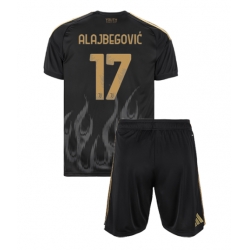 Juventus Kerim Alajbegovic #17 3rd trikot Kinder 2026-27 Kurzarm (+ kurze hosen)