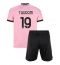 Juventus Khephren Thuram #19 Auswärtstrikot Kinder 2026-27 Kurzarm (+ kurze hosen)