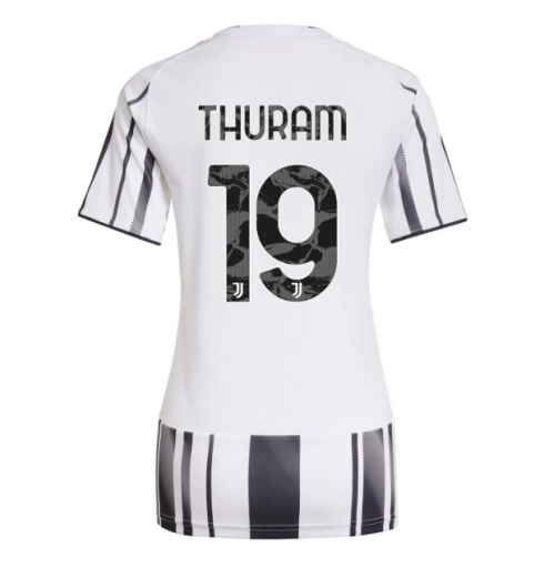Juventus Khephren Thuram #19 Heimtrikot Frauen 2025-26 Kurzarm Juventus Khephren Thuram #19 Heimtrikot Frauen 2025-26 Kurzarm