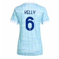 Juventus Lloyd Kelly #6 Auswärtstrikot Frauen 2025-26 Kurzarm