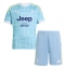 Juventus Lloyd Kelly #6 Auswärtstrikot Kinder 2025-26 Kurzarm (+ kurze hosen)