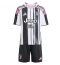 Juventus Lloyd Kelly #6 Heimtrikot Kinder 2025-26 Kurzarm (+ kurze hosen)