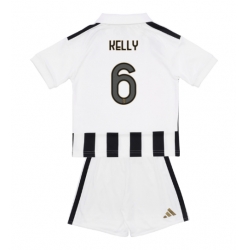Juventus Lloyd Kelly #6 Heimtrikot Kinder 2026-27 Kurzarm (+ kurze hosen)