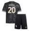 Juventus Lois Openda #20 3rd trikot Kinder 2025-26 Kurzarm (+ kurze hosen)