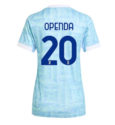 Juventus Lois Openda #20 Auswärtstrikot Frauen 2025-26 Kurzarm Juventus Lois Openda #20 Auswärtstrikot Frauen 2025-26 Kurzarm