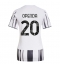 Juventus Lois Openda #20 Heimtrikot Frauen 2025-26 Kurzarm