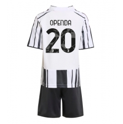 Juventus Lois Openda #20 Heimtrikot Kinder 2025-26 Kurzarm (+ kurze hosen)