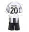 Juventus Lois Openda #20 Heimtrikot Kinder 2025-26 Kurzarm (+ kurze hosen)