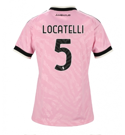 Juventus Manuel Locatelli #5 Auswärtstrikot Frauen 2026-27 Kurzarm Juventus Manuel Locatelli #5 Auswärtstrikot Frauen 2026-27 Kurzarm
