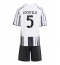 Juventus Manuel Locatelli #5 Heimtrikot Kinder 2025-26 Kurzarm (+ kurze hosen)