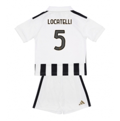 Juventus Manuel Locatelli #5 Heimtrikot Kinder 2026-27 Kurzarm (+ kurze hosen)