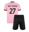 Juventus Nick Woltemade #27 Auswärtstrikot Kinder 2026-27 Kurzarm (+ kurze hosen)