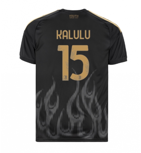 Juventus Pierre Kalulu #15 3rd trikot 2026-27 Kurzarm Juventus Pierre Kalulu #15 3rd trikot 2026-27 Kurzarm