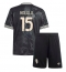 Juventus Pierre Kalulu #15 3rd trikot Kinder 2025-26 Kurzarm (+ kurze hosen)