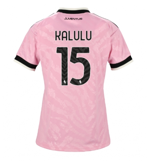 Juventus Pierre Kalulu #15 Auswärtstrikot Frauen 2026-27 Kurzarm Juventus Pierre Kalulu #15 Auswärtstrikot Frauen 2026-27 Kurzarm