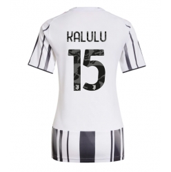 Juventus Pierre Kalulu #15 Heimtrikot Frauen 2025-26 Kurzarm