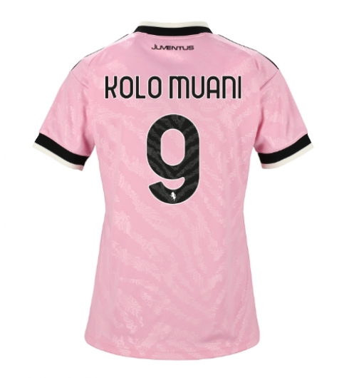 Juventus Randal Kolo Muani #9 Auswärtstrikot Frauen 2026-27 Kurzarm Juventus Randal Kolo Muani #9 Auswärtstrikot Frauen 2026-27 Kurzarm