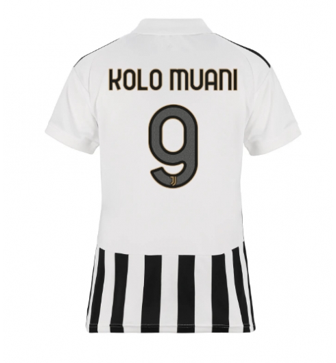 Juventus Randal Kolo Muani #9 Heimtrikot Frauen 2026-27 Kurzarm Juventus Randal Kolo Muani #9 Heimtrikot Frauen 2026-27 Kurzarm