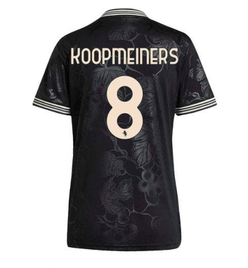 Juventus Teun Koopmeiners #8 3rd trikot Frauen 2025-26 Kurzarm Juventus Teun Koopmeiners #8 3rd trikot Frauen 2025-26 Kurzarm