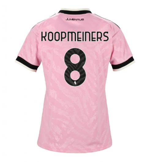 Juventus Teun Koopmeiners #8 Auswärtstrikot Frauen 2026-27 Kurzarm Juventus Teun Koopmeiners #8 Auswärtstrikot Frauen 2026-27 Kurzarm