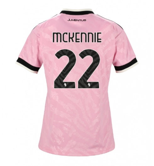 Juventus Weston McKennie #22 Auswärtstrikot Frauen 2026-27 Kurzarm Juventus Weston McKennie #22 Auswärtstrikot Frauen 2026-27 Kurzarm
