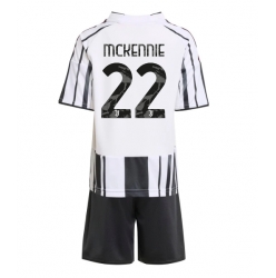 Juventus Weston McKennie #22 Heimtrikot Kinder 2025-26 Kurzarm (+ kurze hosen)