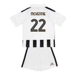Juventus Weston McKennie #22 Heimtrikot Kinder 2026-27 Kurzarm (+ kurze hosen)