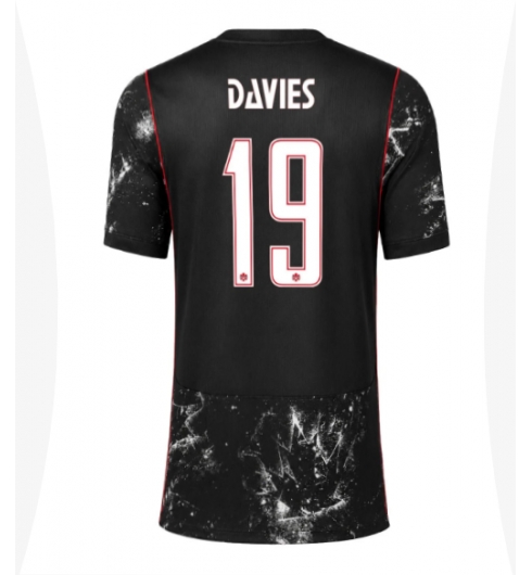 Kanada Alphonso Davies #19 Auswärtstrikot Frauen WM 2026 Kurzarm Kanada Alphonso Davies #19 Auswärtstrikot Frauen WM 2026 Kurzarm