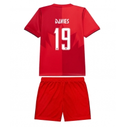 Kanada Alphonso Davies #19 Heimtrikot Kinder WM 2026 Kurzarm (+ kurze hosen)