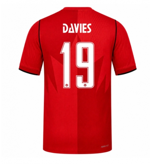 Kanada Alphonso Davies #19 Heimtrikot WM 2026 Kurzarm Kanada Alphonso Davies #19 Heimtrikot WM 2026 Kurzarm