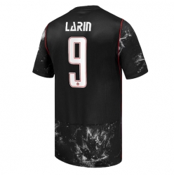 Kanada Cyle Larin #9 Auswärtstrikot WM 2026 Kurzarm