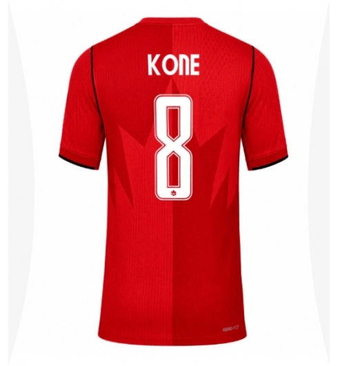 Kanada Ismael Kone #8 Heimtrikot Frauen WM 2026 Kurzarm Kanada Ismael Kone #8 Heimtrikot Frauen WM 2026 Kurzarm