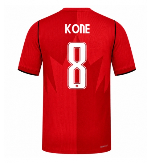 Kanada Ismael Kone #8 Heimtrikot WM 2026 Kurzarm Kanada Ismael Kone #8 Heimtrikot WM 2026 Kurzarm