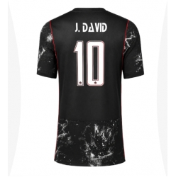 Kanada Jonathan David #10 Auswärtstrikot Frauen WM 2026 Kurzarm